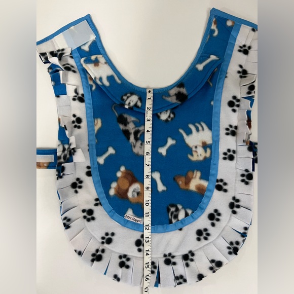 Handmade Designer Fleece Jacket with Collar. - Picture 5 of 10